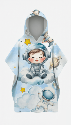 Little Astronaut Kids Hooded Towel - NekoKids