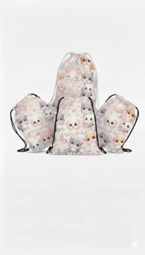 Personalized Kawaii Puppy Party Favor BagPack - NekoKids