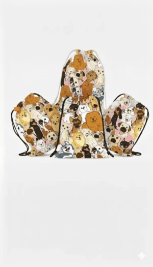 Custom All-Breeds Dog Party Favor Bag for Kids - NekoKids